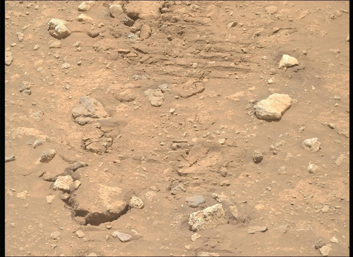 Mars image captured by MCZ_RIGHT on Perseverance