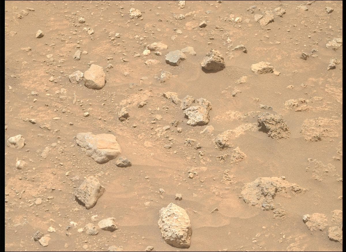 Mars image captured by MCZ_RIGHT on Perseverance