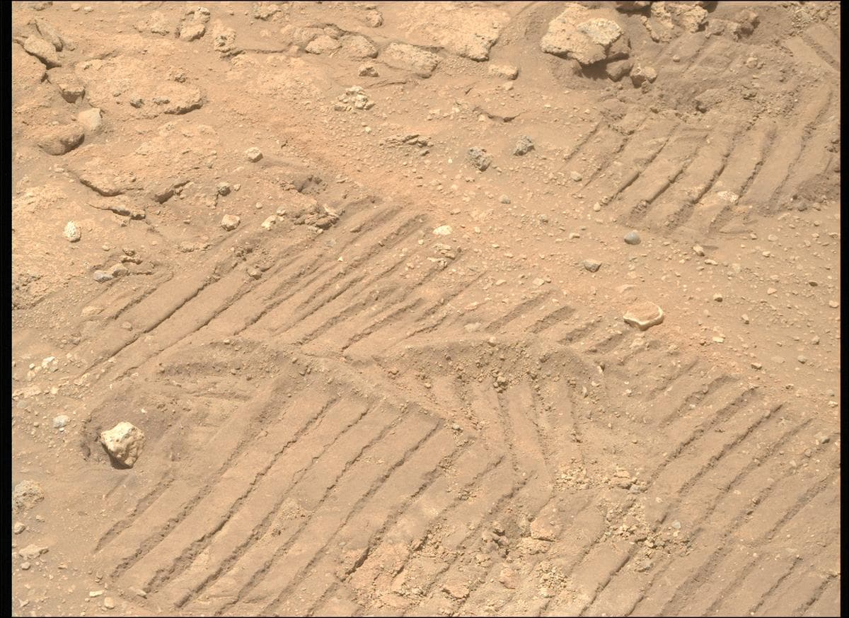 Mars image captured by MCZ_RIGHT on Perseverance