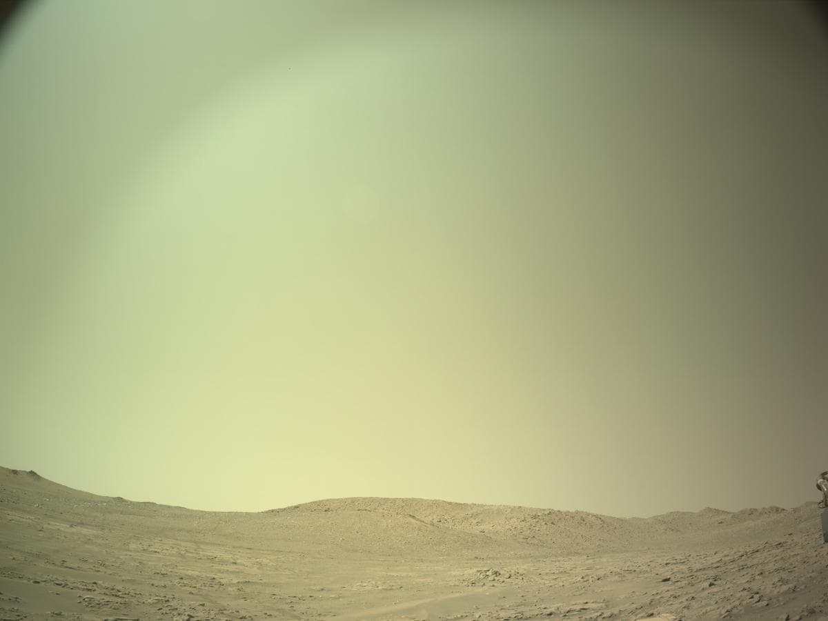 Mars image captured by NAVCAM_LEFT on Perseverance