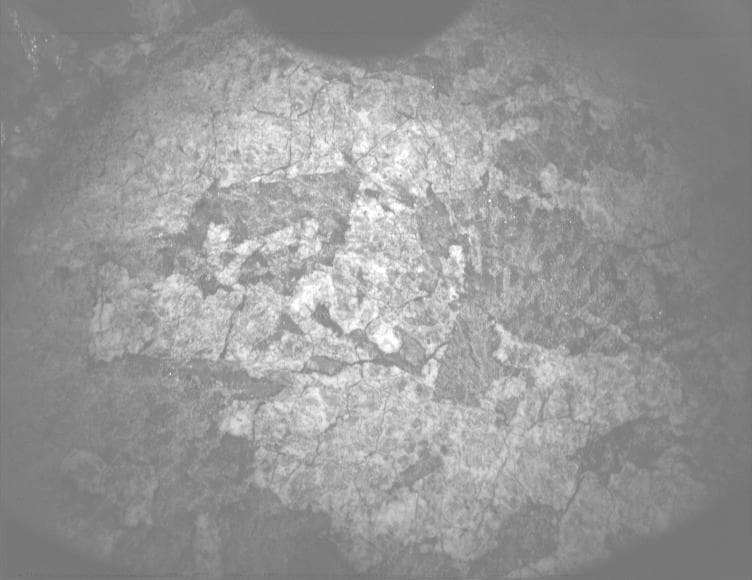 Mars image captured by PIXL_MCC on Perseverance