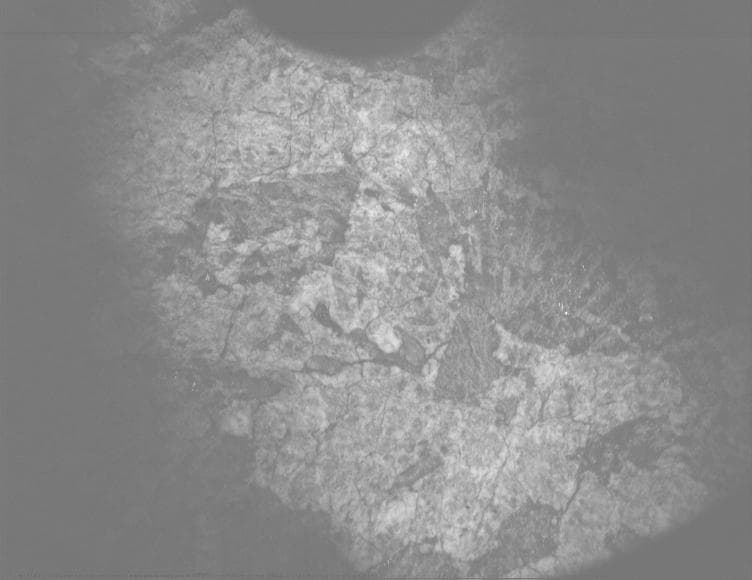 Mars image captured by PIXL_MCC on Perseverance