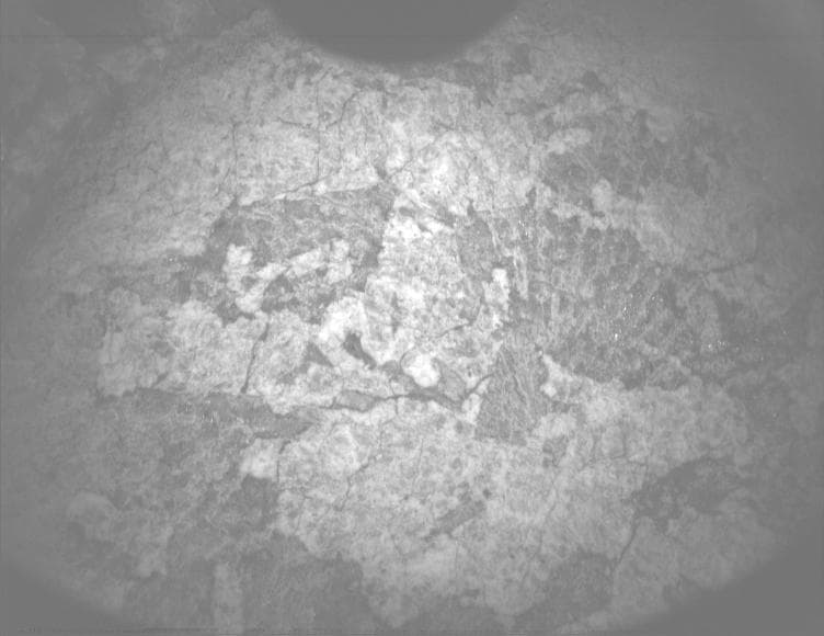 Mars image captured by PIXL_MCC on Perseverance