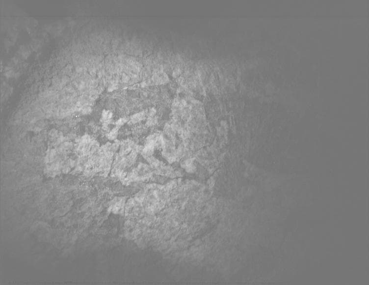 Mars image captured by PIXL_MCC on Perseverance
