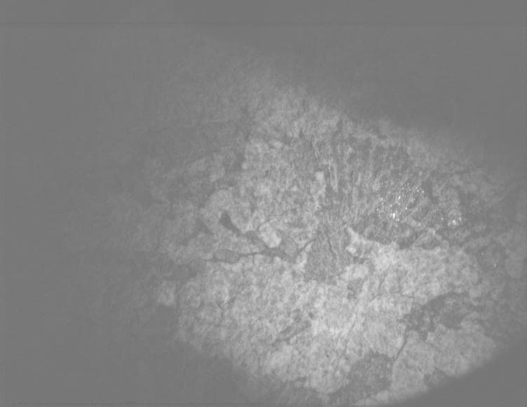 Mars image captured by PIXL_MCC on Perseverance
