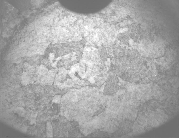 Mars image captured by PIXL_MCC on Perseverance