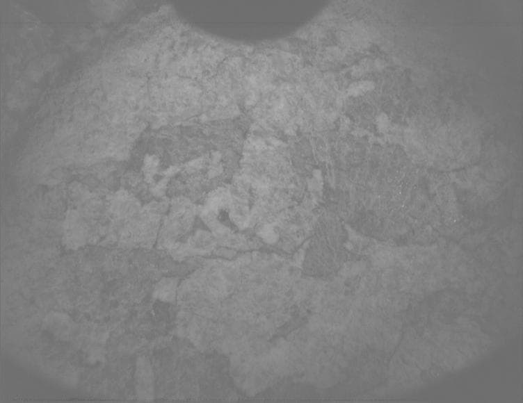 Mars image captured by PIXL_MCC on Perseverance