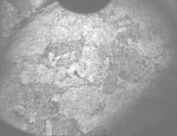 Mars image captured by PIXL_MCC on Perseverance