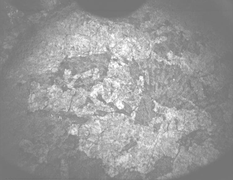 Mars image captured by PIXL_MCC on Perseverance