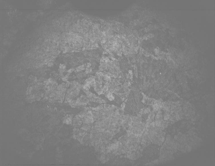 Mars image captured by PIXL_MCC on Perseverance