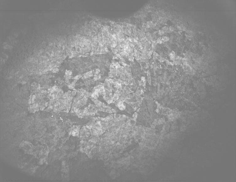 Mars image captured by PIXL_MCC on Perseverance