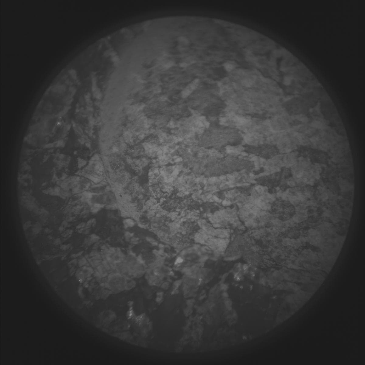 Mars image captured by SUPERCAM_RMI on Perseverance