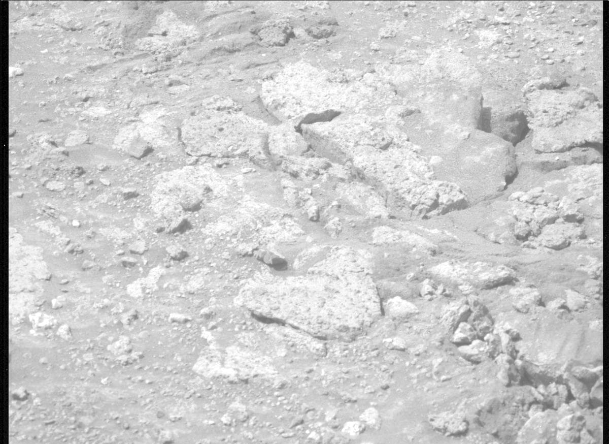 Mars image captured by MCZ_LEFT on Perseverance