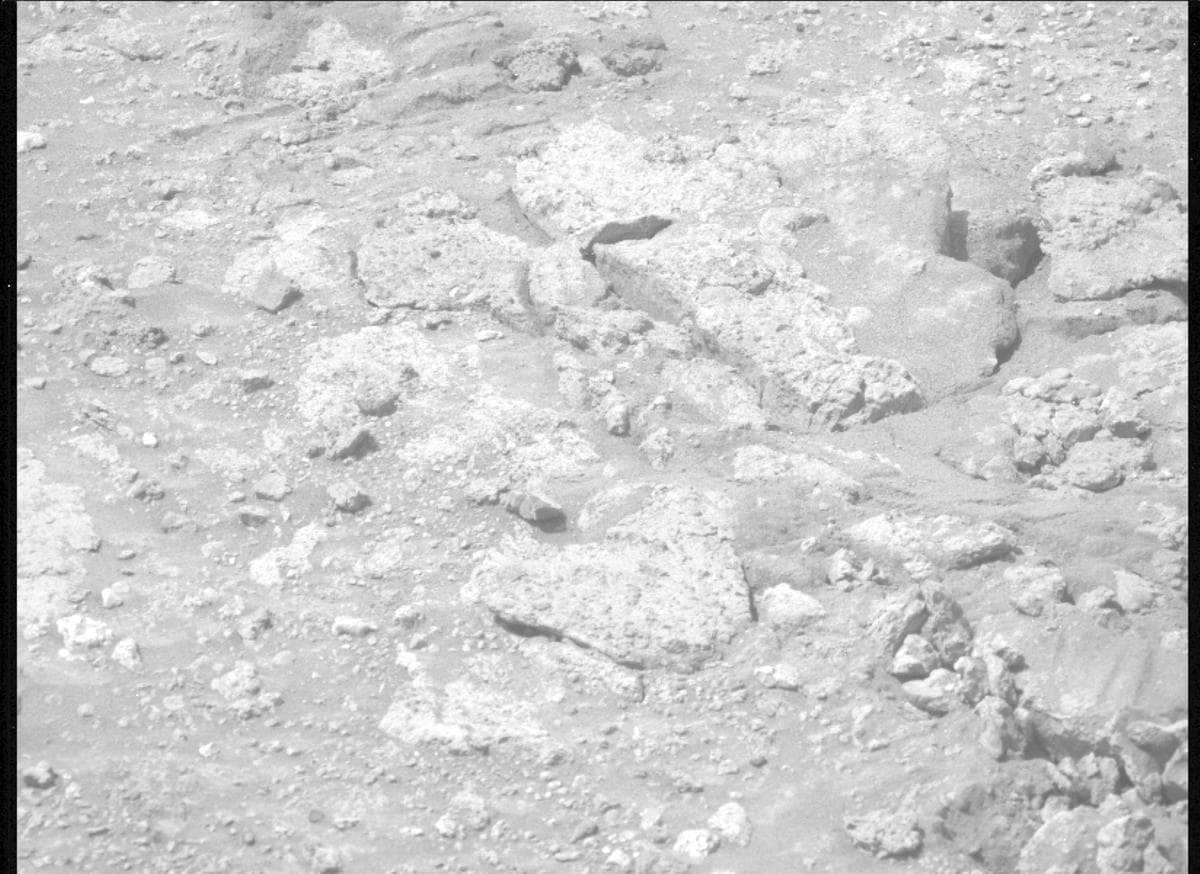 Mars image captured by MCZ_LEFT on Perseverance