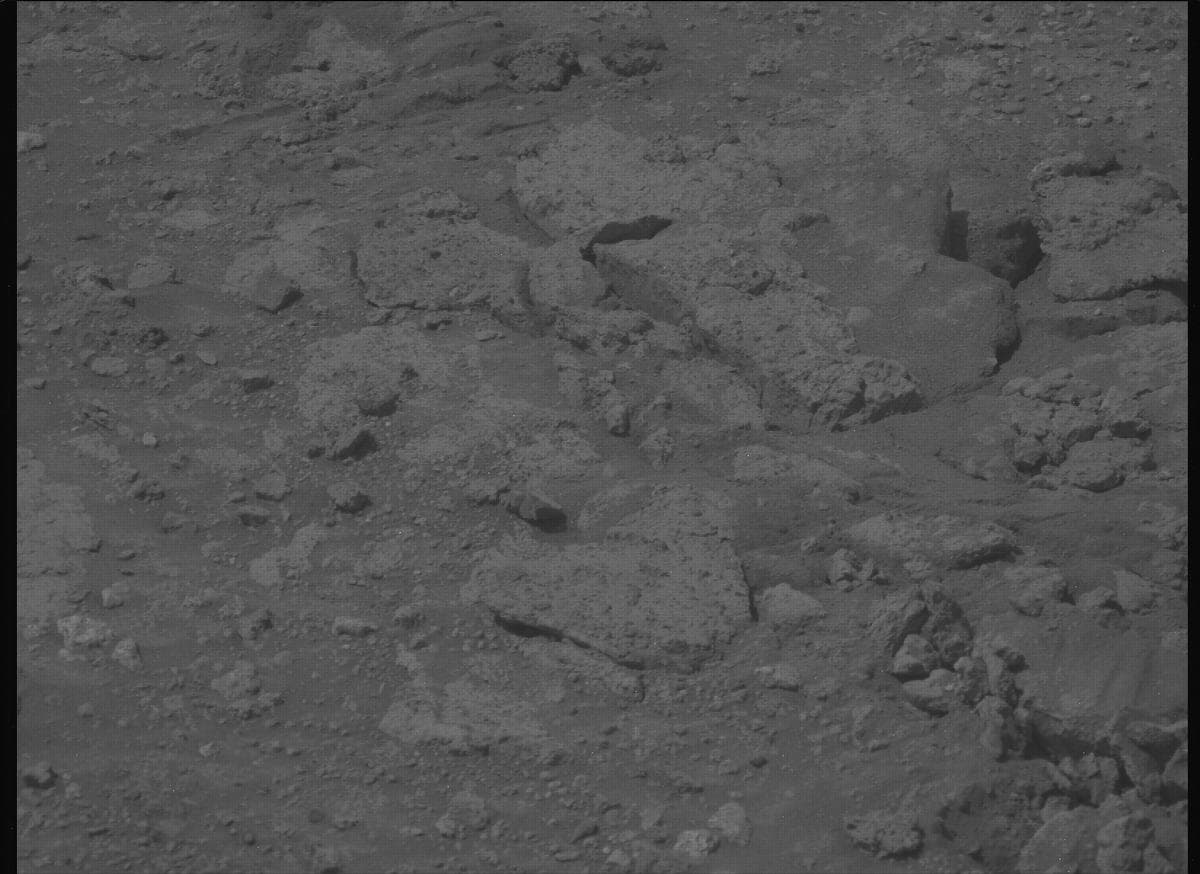 Mars image captured by MCZ_LEFT on Perseverance