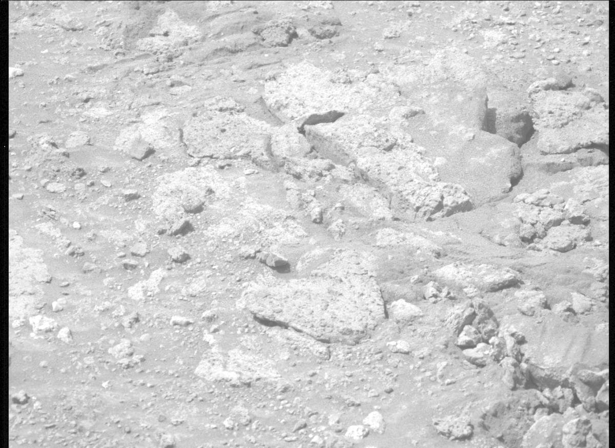 Mars image captured by MCZ_LEFT on Perseverance