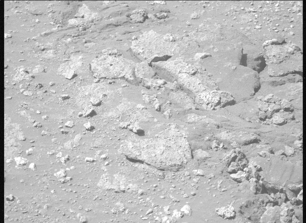 Mars image captured by MCZ_LEFT on Perseverance