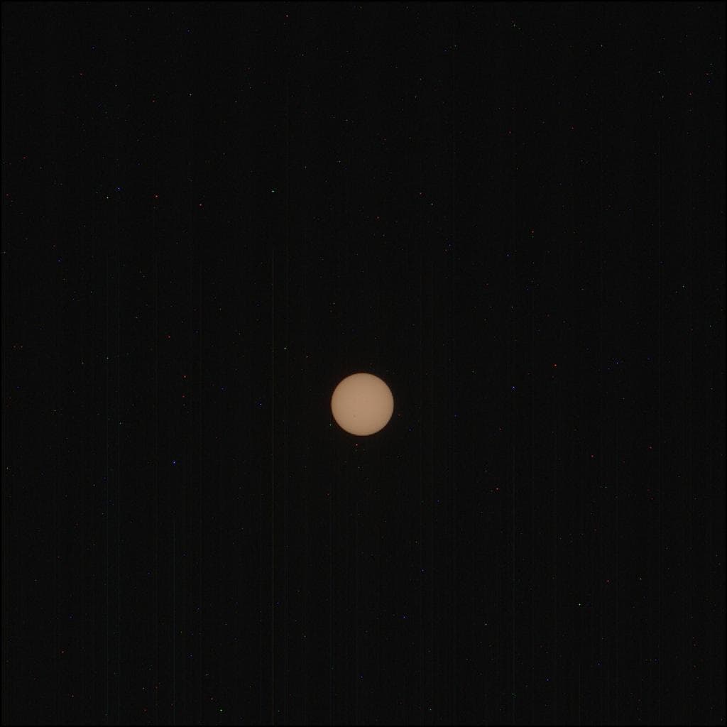 Mars image captured by MCZ_LEFT on Perseverance