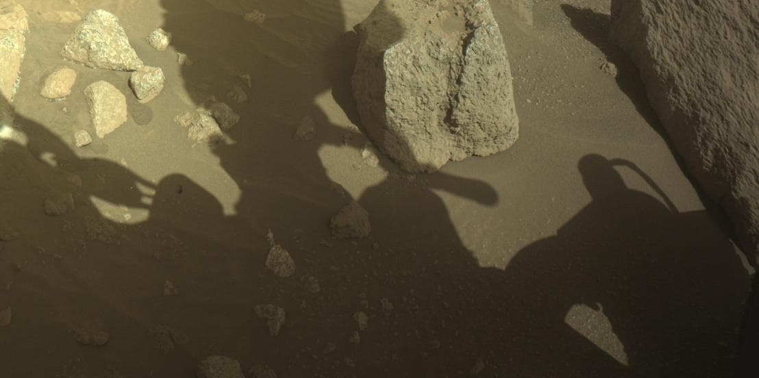 Mars rover photo