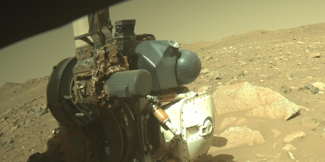 Mars rover photo