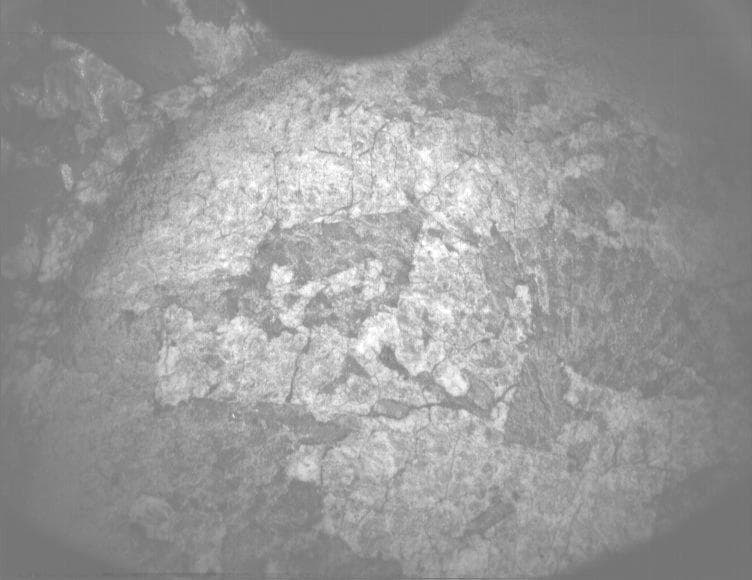 Mars image captured by PIXL_MCC on Perseverance
