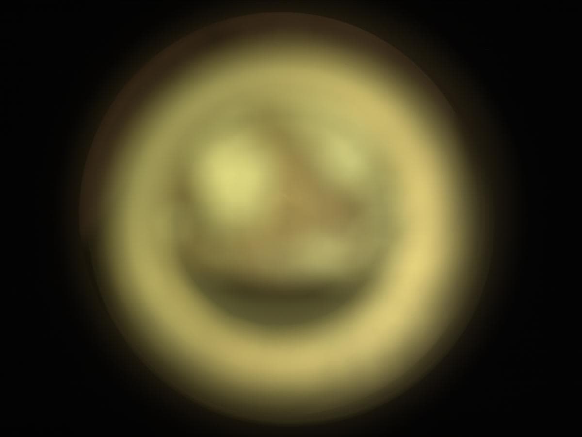 Mars image captured by CACHECAM on Perseverance
