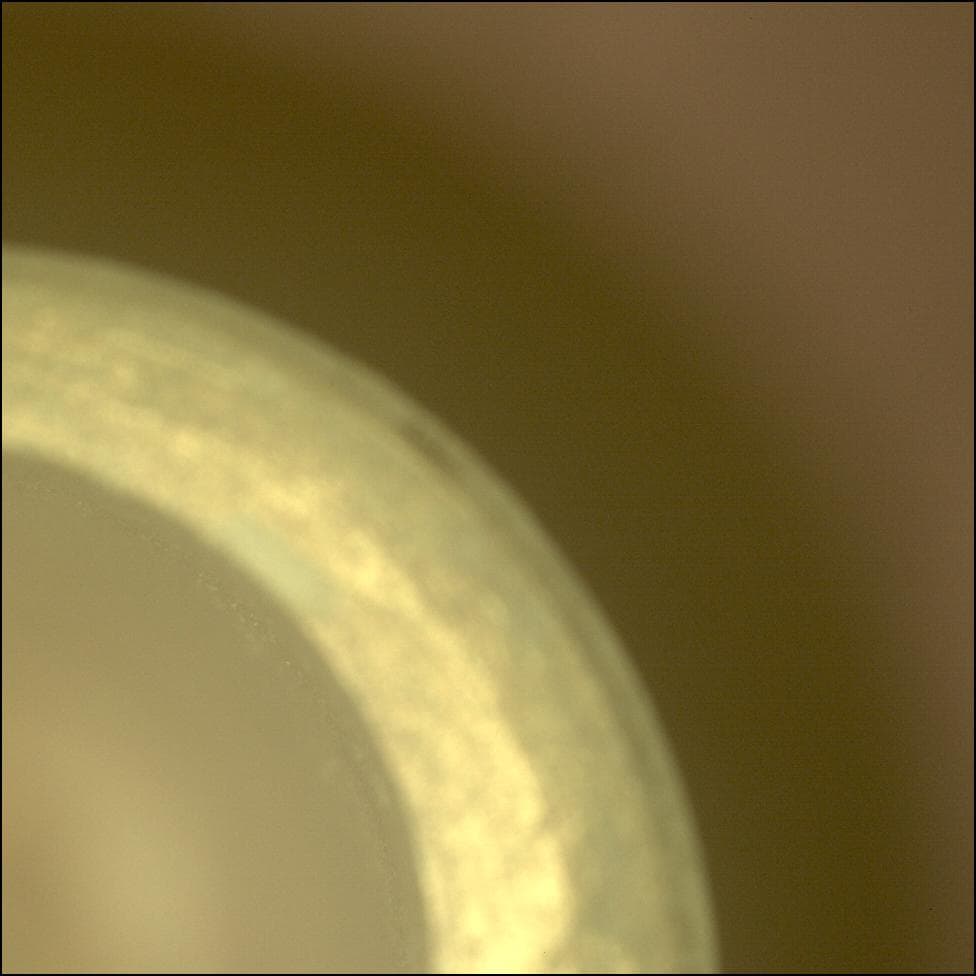 Mars image captured by CACHECAM on Perseverance