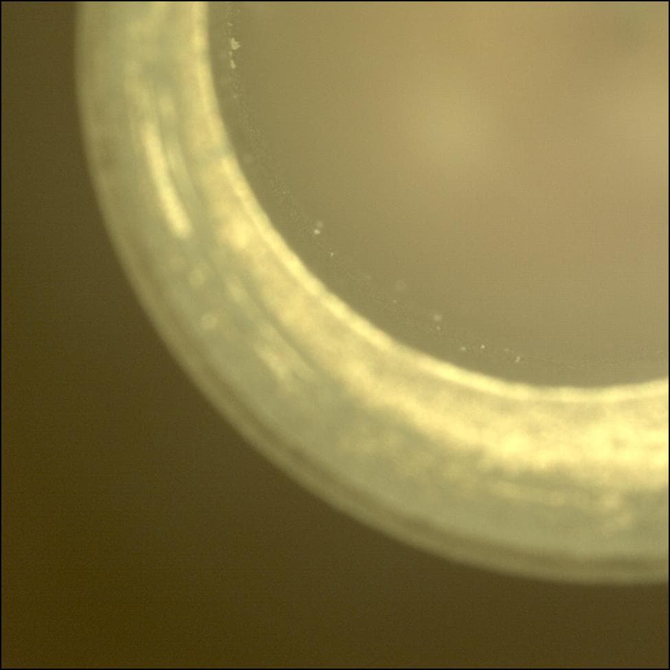 Mars image captured by CACHECAM on Perseverance