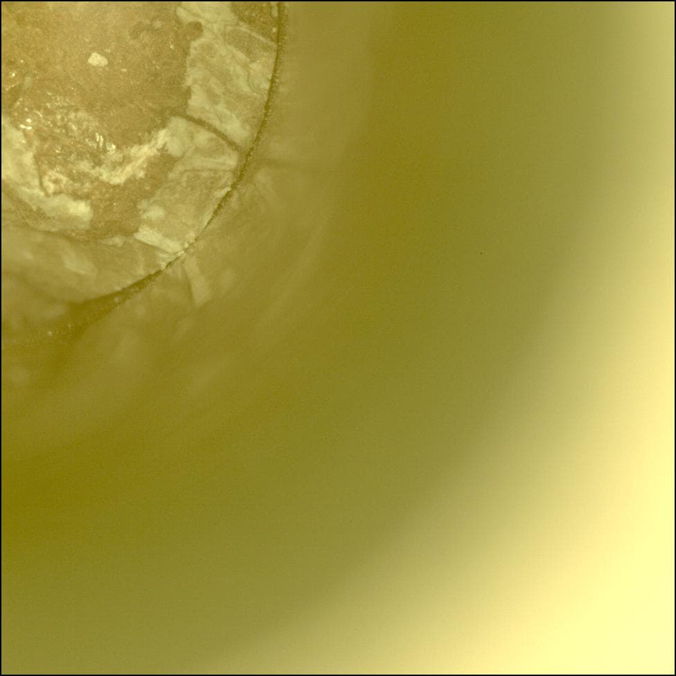 Mars image captured by CACHECAM on Perseverance