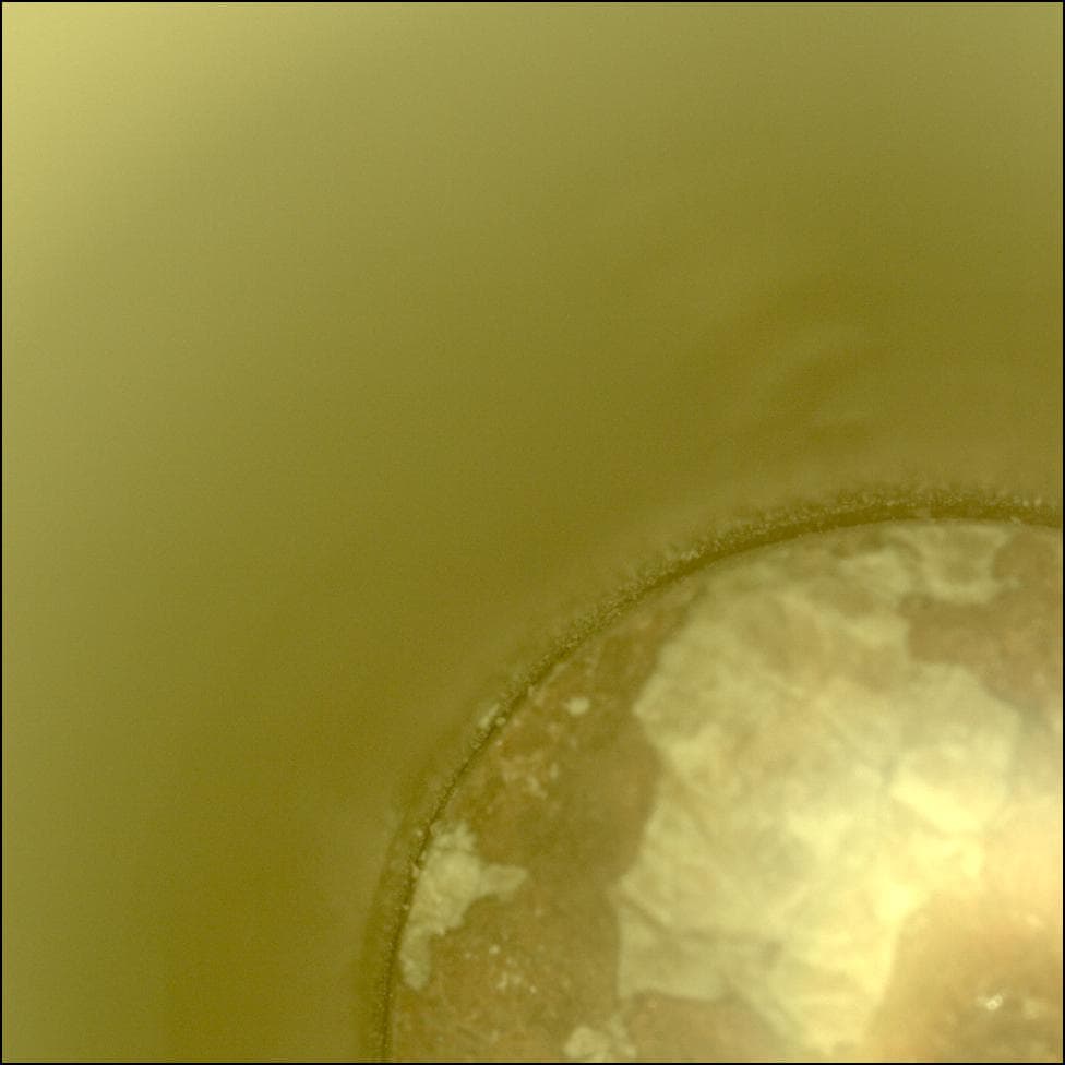 Mars image captured by CACHECAM on Perseverance