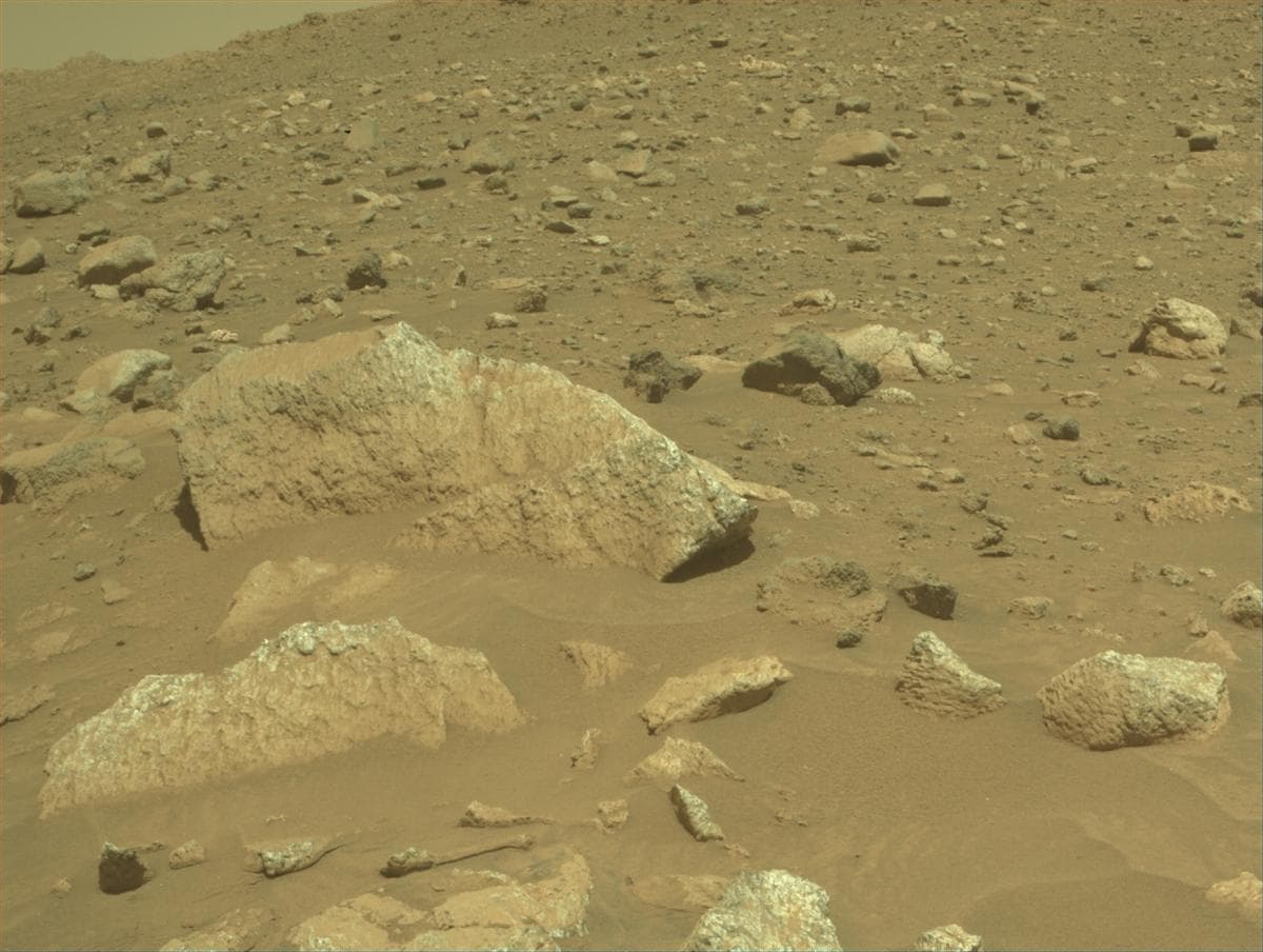 Mars image captured by FRONT_HAZCAM_RIGHT_A on Perseverance