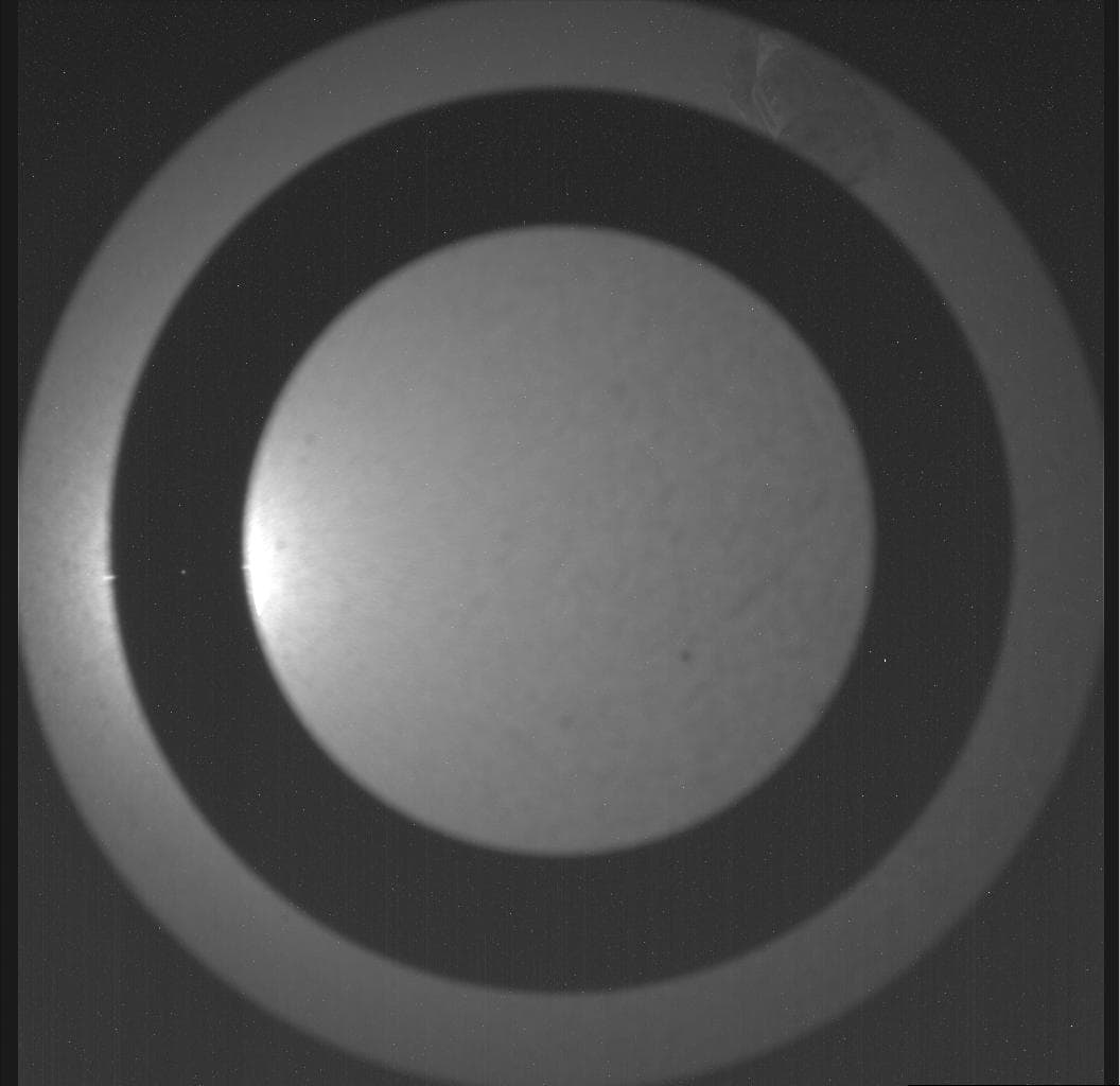Mars image captured by SKYCAM on Perseverance
