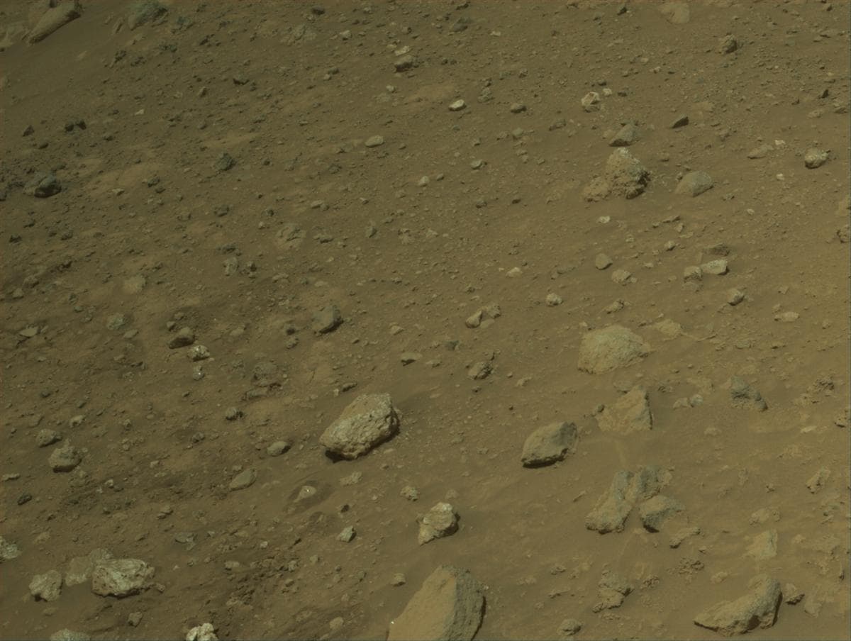 Mars image captured by NAVCAM_RIGHT on Perseverance