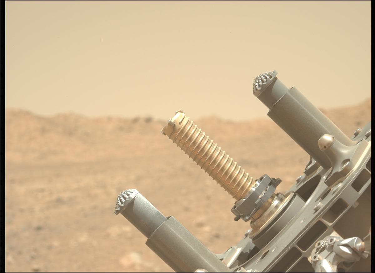 Mars image captured by MCZ_LEFT on Perseverance