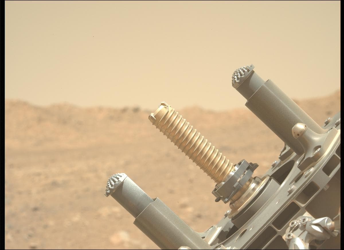 Mars image captured by MCZ_LEFT on Perseverance