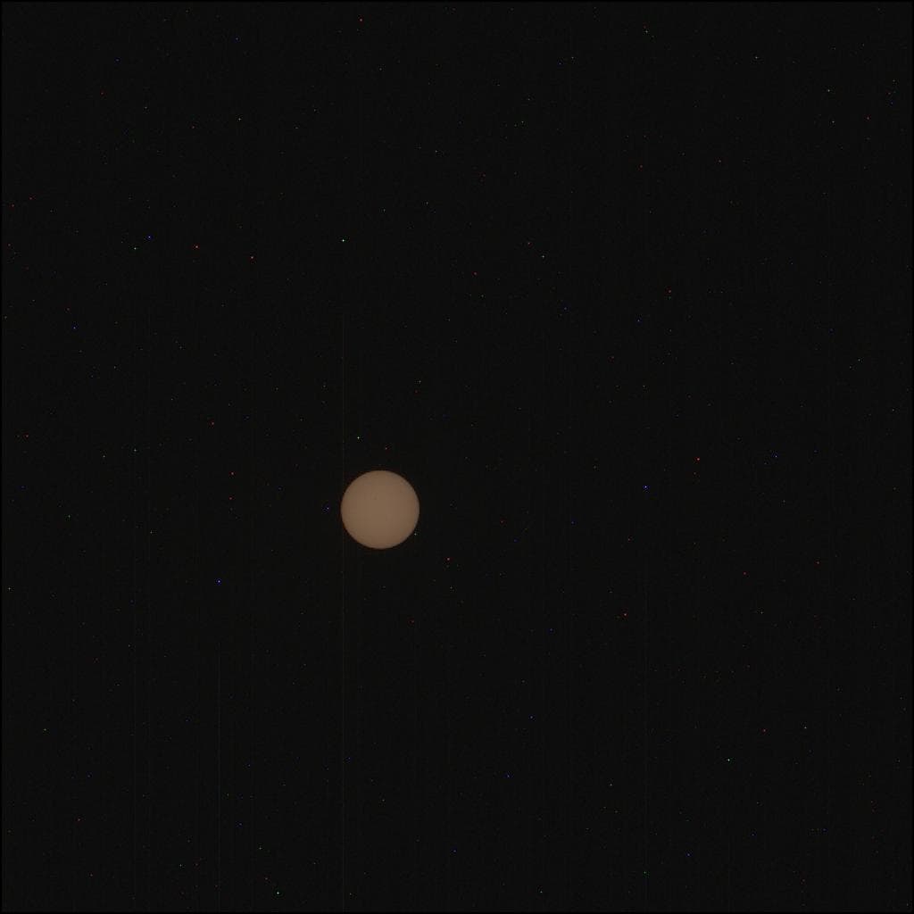 Mars image captured by MCZ_LEFT on Perseverance