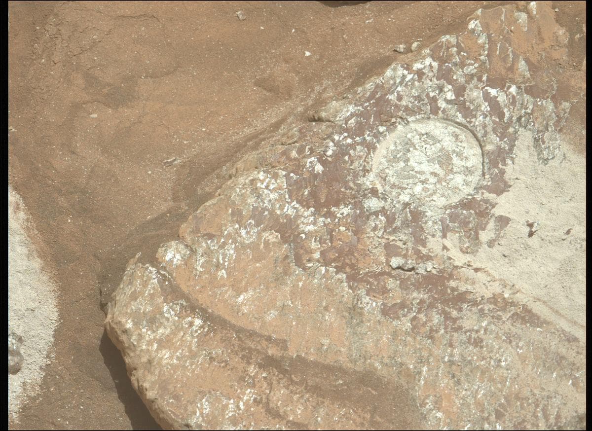 Mars image captured by MCZ_LEFT on Perseverance