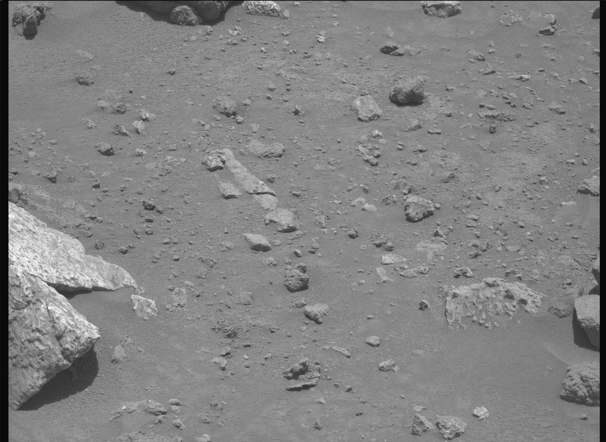 Mars image captured by MCZ_LEFT on Perseverance