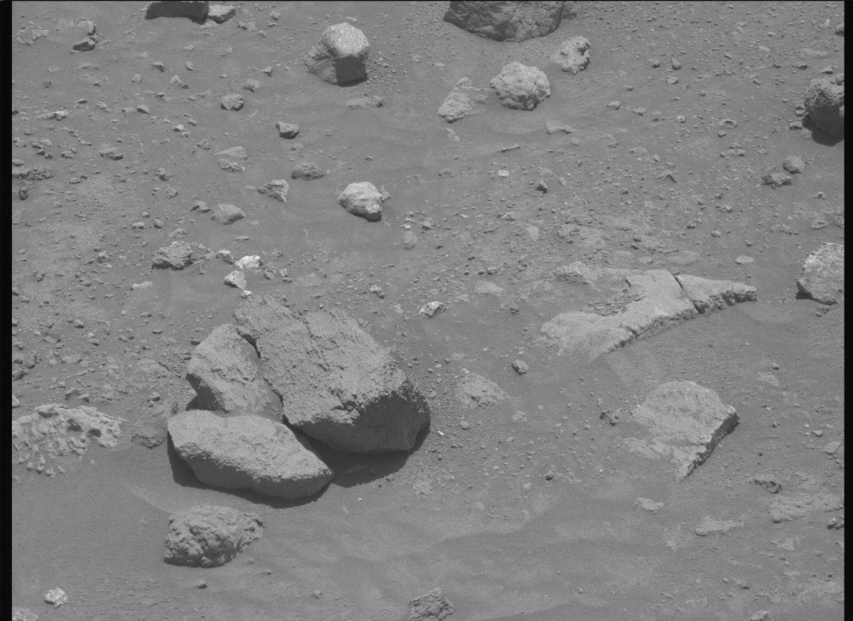 Mars image captured by MCZ_LEFT on Perseverance