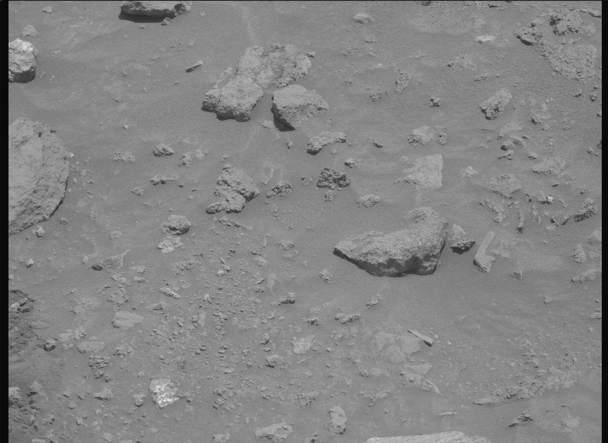Mars image captured by MCZ_LEFT on Perseverance