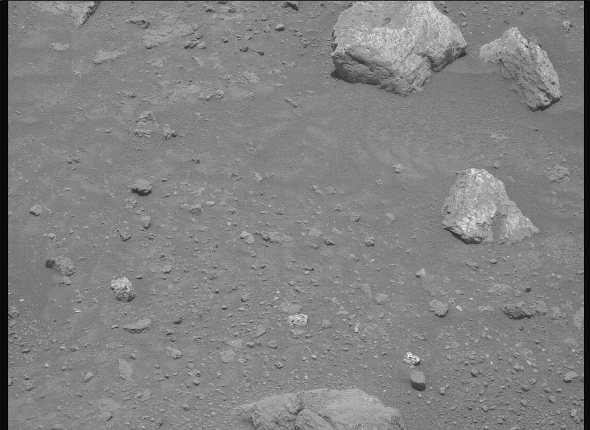 Mars image captured by MCZ_LEFT on Perseverance