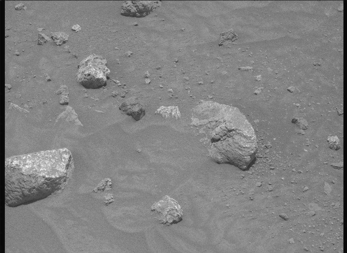 Mars image captured by MCZ_LEFT on Perseverance