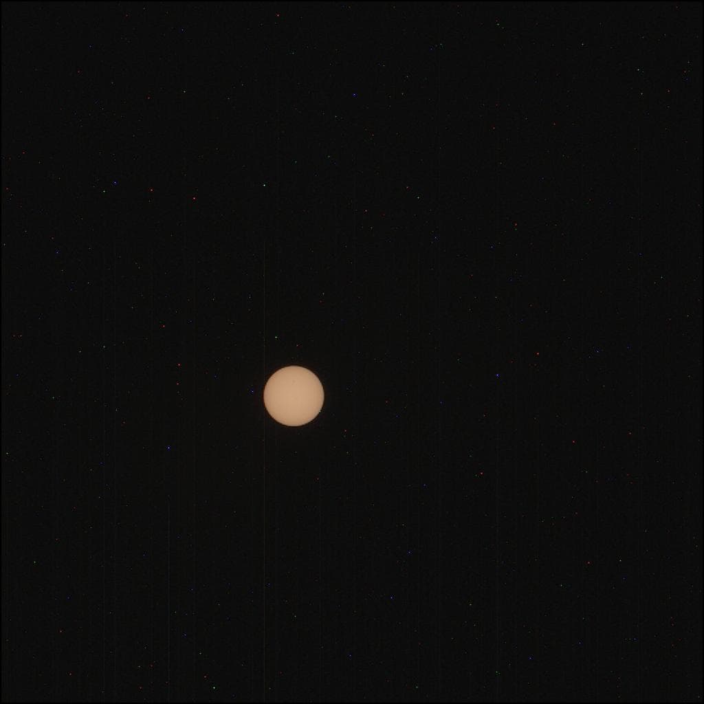 Mars image captured by MCZ_LEFT on Perseverance