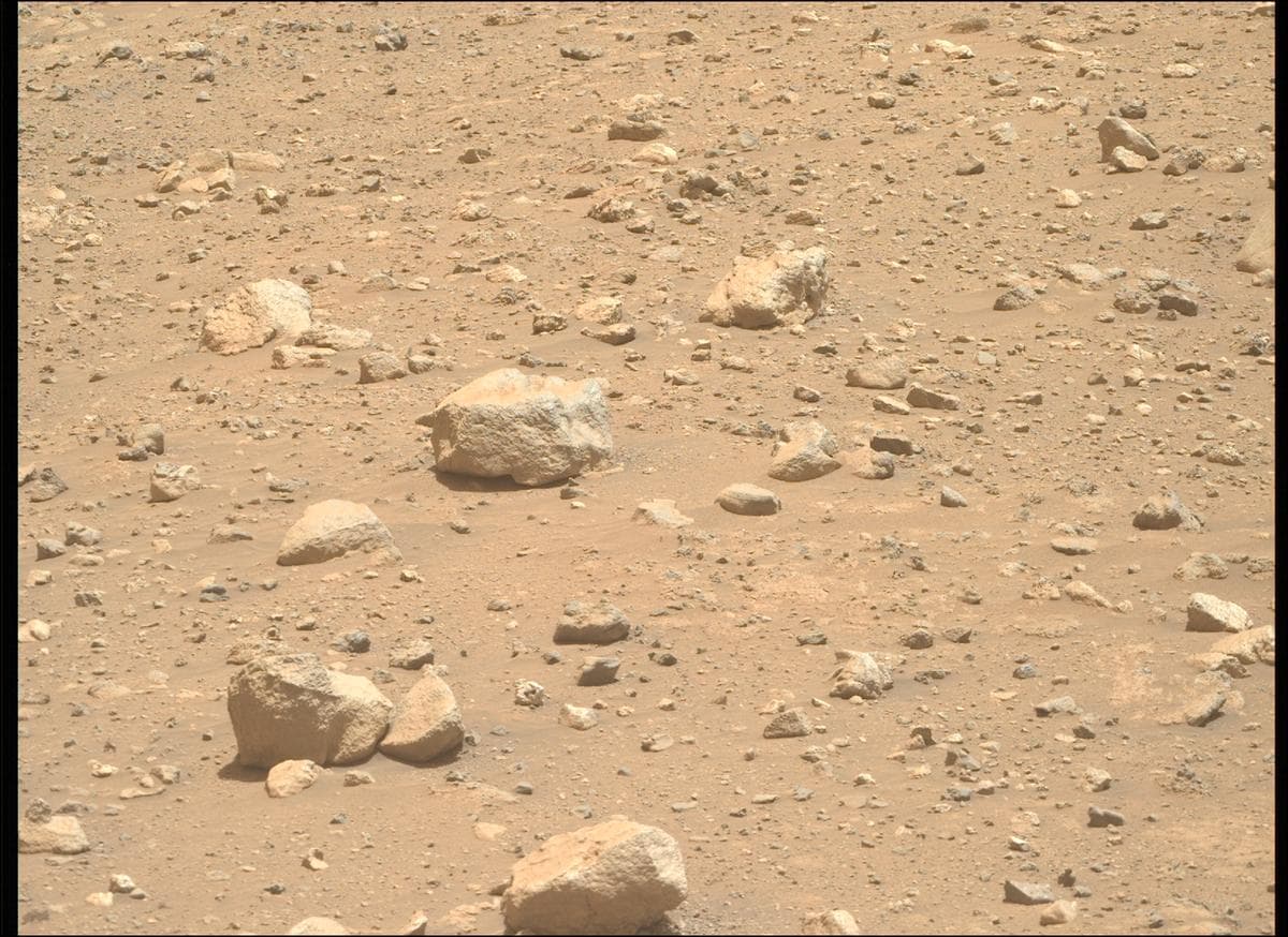 Mars image captured by MCZ_RIGHT on Perseverance