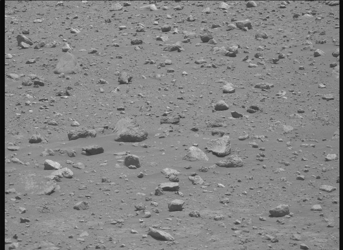 Mars image captured by MCZ_RIGHT on Perseverance