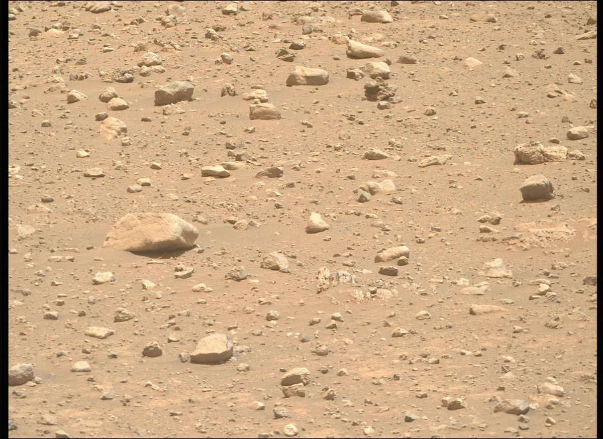 Mars image captured by MCZ_RIGHT on Perseverance