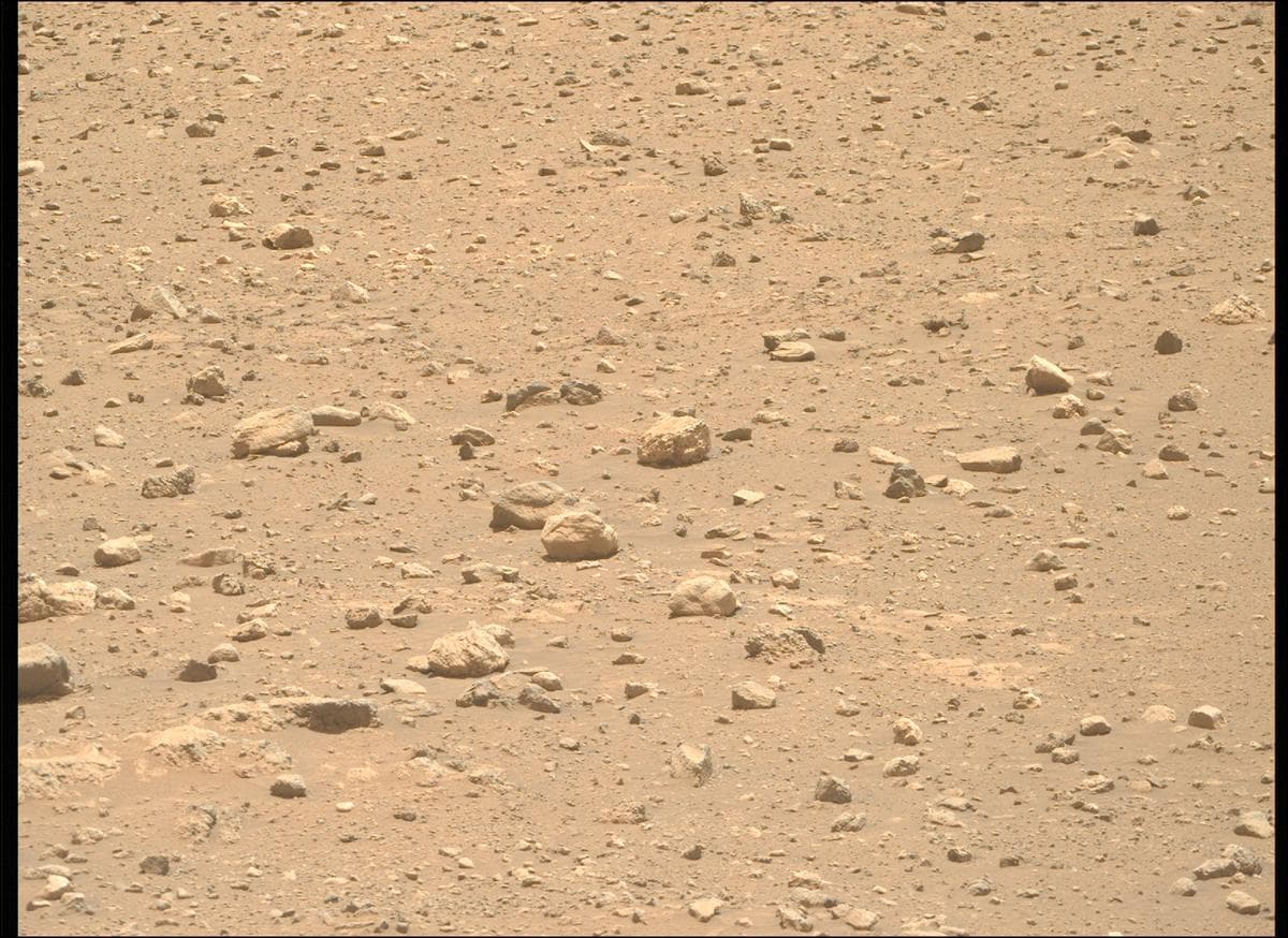 Mars image captured by MCZ_RIGHT on Perseverance