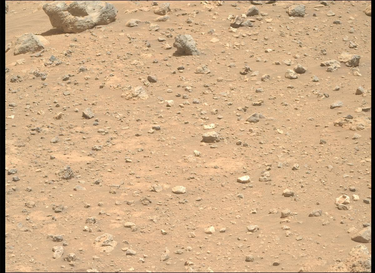 Mars image captured by MCZ_RIGHT on Perseverance