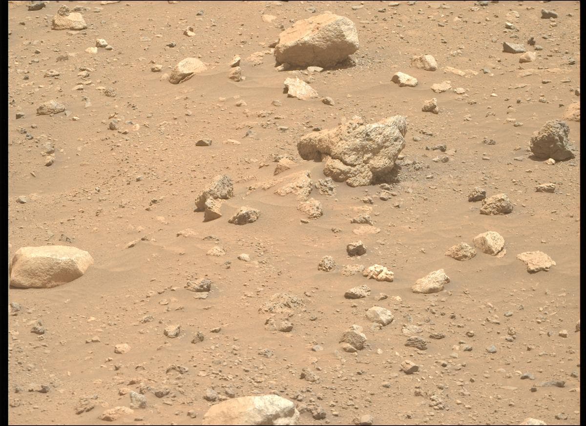 Mars rover photo