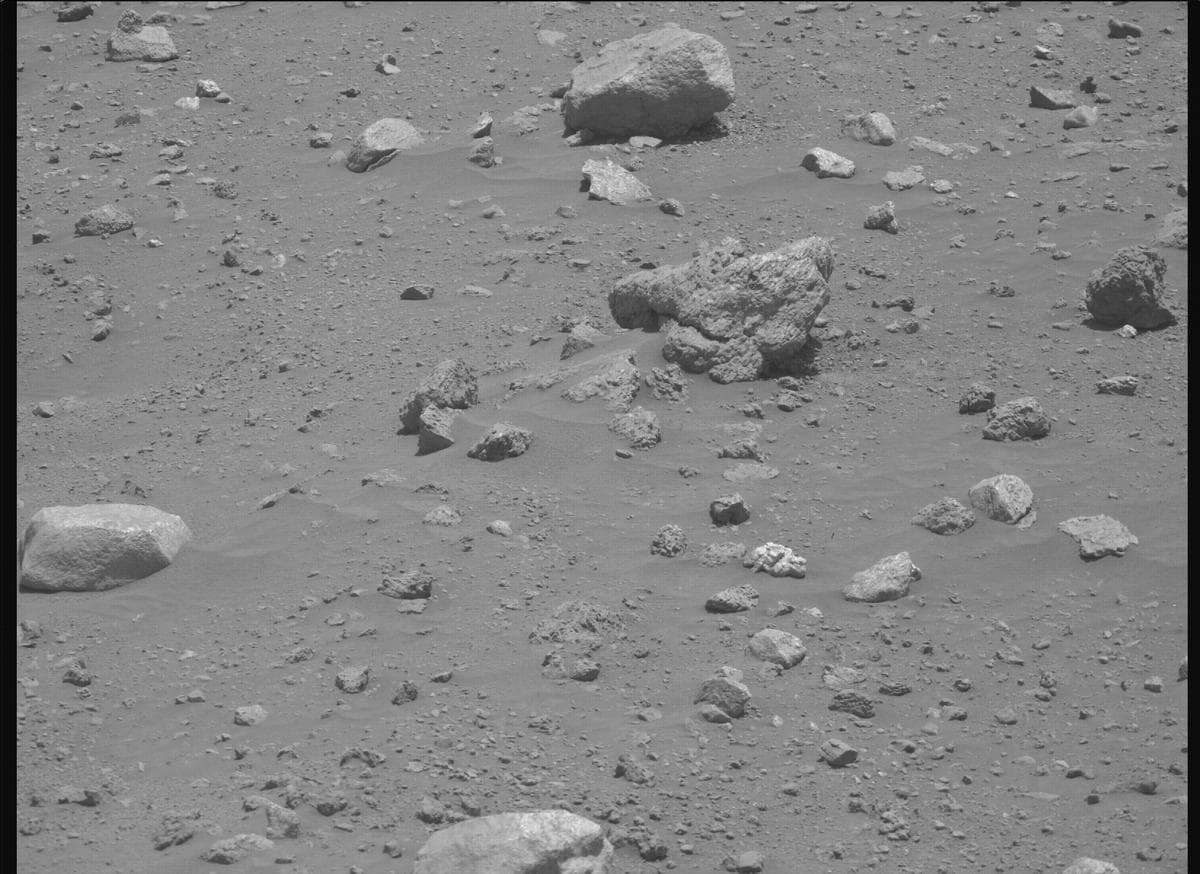 Mars rover photo